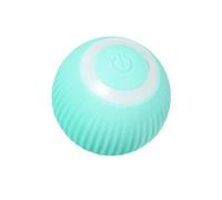 EasyByMall For Smart Motion Activated Cat Ball Toy Interactive Fun for Cats with Obstacle Detection Features Indoors (Blue)