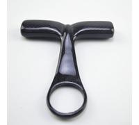 EasyByMall Full Carbon Fiber Cycling Mount Securely Holds Your GPS Device in Place (Matte)