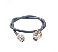 EasyByMall Gold Plated BNC for tnc RF Connector 50 Ohm Gold Plated BNC for | Seamless BNC male to for tnc female connection, reliable signal transmission for radio gear