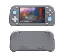 EasyByMall Handheld Game Console, XF43 Open Source 4.3 Inch HD IPS Portable Retro for ARCADE for Home TV Gaming(64G Gray)