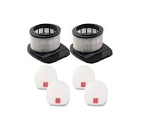 EasyByMall HEPA & Foam/Felt Vacuum Filter Replacement Set for Shark IZ201UK, IZ202UK, IZ251UK, IZ252UK Cordless Vacuum Models - 6-Piece