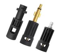 EasyByMall High Pressure Washer Nozzle Adapter, Brass Insert ABS Quick Connect Converter for Karcher for K Series to for LAVOR, for VAX, for COMET