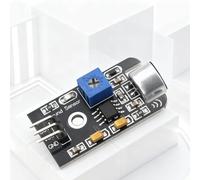 EasyByMall High-Sensitivity Microphone Sensor Module for Arduino, KY-037 Sound Detection Board with Adjustable Gain, Easy Mount Electronic Building Block