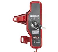 EasyByMall Ignition Switch Box Compatible with Honda GX240 GX270 GX340 GX390 Engines, Metal Control Box with Key for Gas Engine Starting