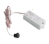 EasyByMall Infrared Sensor Switch, Motion Sensor Switch, Door Control Switch for Cabinet Light, Touchless Auto On/Off, 200W-500W, White