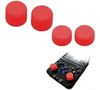 EasyByMall Joystick for R36S, Extender High Low for TPU Anti-Slip Extension Posts Gaming Controller Precision Upgrade Compatible(Red)