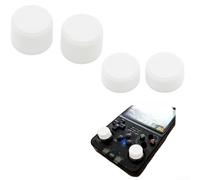 EasyByMall Joystick for R36S, Extender High Low for TPU Anti-Slip Extension Posts Gaming Controller Precision Upgrade Compatible(White)