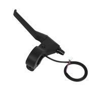 EasyByMall Left Brake Handle Lever for Ninebot F3/F3 Pro Electric Scooter, ABS Replacement Part with Fittings, Black