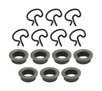 EasyByMall Manual Transmission Steel Shifter Bushing with Spring Clips Compatible with Competition Plus 4 and Shift 3, Part# 3327302
