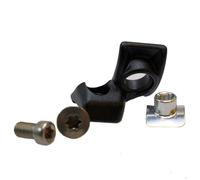 EasyByMall Metal Shifter Mounting Bracket and Clamp Ring for SRAM MatchMaker X, MMX, Elixir, CR Mag/X0/XX - Black