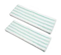 EasyByMall Microfiber Mop Replacement Head for Leifheit XL Flat Mop, 42cm Fibre Refill with High Absorption for Effective Floor Cleaning, 2 Pack