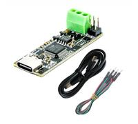 EasyByMall MKS CANable V2.0 Pro USB to CAN Analyzer Adapter with 5.7kV Isolation, STM32G431C8T6, Supports CAN FD 2.0A/B for Industrial Debugging