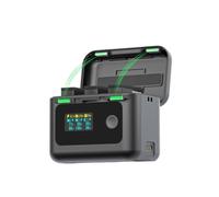 EasyByMall Multi-Functional Battery Charging Case For DJI OSMO-Action6/360/5Pro Action Camera Charging Box Camera Accessories