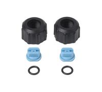 EasyByMall Nozzle Nut Kit for Kärcher Puzzi 8/1, 10/1, 100, 200 - Replacement Washing Nozzle & Sealing Ring Set for Upholstery Carpet Cleaner (Part 4.130-001.0)