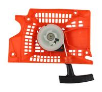 EasyByMall Orange Pull Recoil Starter for Chinese Chainsaw 4500 5200 5800 4900 45cc 52cc 58cc