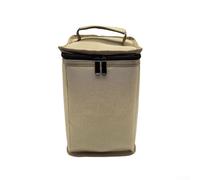 EasyByMall Oversized Camping Stove Organizer Bag Keeps Your Gear Safe and Tidy Outdoors (Small Khaki)