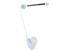 EasyByMall Pet Telescopic Teasing Toy with Elastic Cord for Cats and Dogs Training (B)