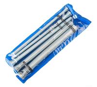 EasyByMall Pipe Bender Spring Set Professional 5pc for 6mm 8mm 10mm 12mm 16mm Tubes - Manual Bending Tool for Refrigeration AC Lines