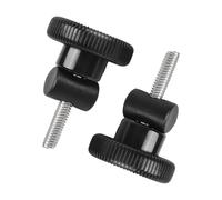 EasyByMall Pool Lid Knob and Nut Replacement Compatible with Hayward Super SPX1600PN, Secure Grip Seal for SP1600X5 SP1605X7 SP1607X10, Black, 2-Pack