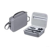 EasyByMall Portable PU Storage for Protection Bag, Stylish Waterproof Shoulder Bag for DJI for Pocket 3 Accessories with Adjustable Shoulder Strap