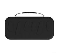 EasyByMall Protective EVA Storage Bag for ROG and X with Hard Shell and Zipper Closure, Compact Portable Case for Gaming Devices (Black )