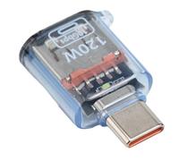 EasyByMall Reliable Type C to USB Converter Providing High Speed Transfers up To 10Gbps Along With Strong Charging Power (Black)