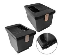 EasyByMall Replacement Water Tank for Ecovacs Deebot X8 PRO, Omni, and T50 MAX PRO Robot Vacuum Cleaners - PE Plastic Clean & Sewage Dual-Tank Set