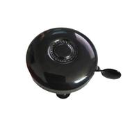 EasyByMall Retro Bicycle Bell Classic Iron and Plastic Horn for Folding Road Bikes Electric Scooters Easy Installation Silver Black