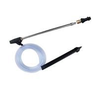 EasyByMall Sandblasting Nozzle Kit for Karcher K Series K2-K6, High Pressure Washer Sand Blaster Attachment with 3m Hose, Brass Adapter and Suction Pipe