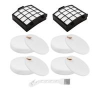 EasyByMall Shark AZ1810 Stratos Ultralight Corded Vacuum Filter Replacement Kit - 2-Pack HEPA-Compatible Foam & Felt Filters with Cleaning Brush