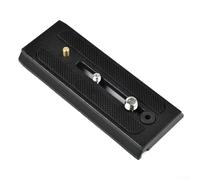 EasyByMall Sliding Quick Release Plate for Manfrotto 503HDV and MH055M0Q5, Perfect for Video Applications