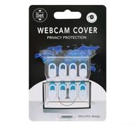 EasyByMall Sophisticated Webcam Protector Incorporating a Practical Magnetic Slide Design for Various Electronics (8PCS Black)
