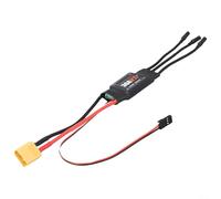 EasyByMall The in Throttle Responsiveness This Cutting Edge Brushless ESC Rated at Thirty Amperes is Perfectly Suited for All Flying Styles (D)