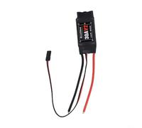 EasyByMall The in Throttle Responsiveness This Cutting Edge Brushless ESC Rated at Thirty Amperes is Perfectly Suited for All Flying Styles (B)