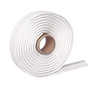 EasyByMall Toilet Installation Tape Rubber Seal Strip for Bowl Fixing Waterproof Adhesive for Sink Shower Base Kitchen 16mm x 1.68m White