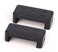 EasyByMall Tripod Mount Smartphone Clip with 14 Screw Port for Various Photography Accessories (2pcs Clips)