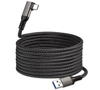 EasyByMall USB A to USB C Cable 10Gbps USB 3.2 Gen 2 Data 3A Fast Charging Cord Compatible with Link VR Headset PC Gaming Accessories