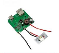 EasyByMall USB-C Power Bank Circuit Board with LED Indicator, Fast Charging Module for DIY Portable Charger Projects, Green