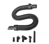 EasyByMall Vacuum Hose Accessory Kit for DeWalt DCV580 and DCV581H Models - 6-Piece Replacement Assembly with Flat Suction Head, Round Brush & Adapter