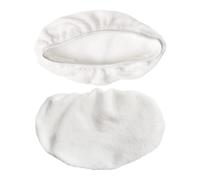 EasyByMall VanDuck Microfiber Terry Cloth Mop Refills 15x8 Inches, 2 Pack, Washable Replacement Pads for Wet/Dry Flat Mops, Hardwood and Laminate Floors