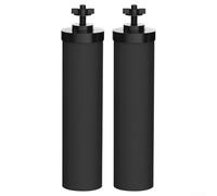 EasyByMall Water Filter Cartridge, Carbon Filter Cartridges Replacement, 2 Pack, for Gravity Fed Drinking Water Filters, for BERKEY Purification