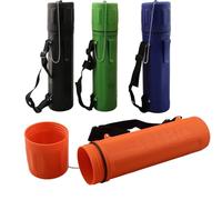 EasyByMall Welding Rod Storage Tube, 4.5kg Capacity MMA Electrode Holder Container with Carry Strap, Moisture-Proof Plastic Case for 350mm Rods