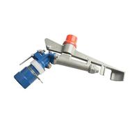 EasyByMall Zinc Alloy Impact Sprinkler, Inch Female Thread Garden Irrigation Head with 130ft Coverage for Farm Lawn Agriculture