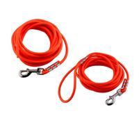 EasyCare Recall Lead 8 mm, Round Neon Orange (Waterproof and Easy-Care with PVC Coating)