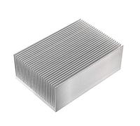 Easycargo 2pcs 69mm Aluminum Heatsink, Cooler Heat Sink Module Cooler Fin for High Power Led Amplifier Transistor Semiconductor Devices 69mmx69mmx36mm
