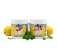 EasyClean 500 gm Citric Acid Powerful Limescale Remover & Descaler for Kettles, Bathrooms & Kitchens, Multi-Purpose Cleaning & Disinfecting Powder (2, 250gm)