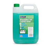 EasyClean Washing Up Liquid 5L Refill - Fresh Lemon Fragrance Non Bio & Skin Sensitive Friendly Dish Wash Cleaner Plant Based & Cruelty Free - Kitchens Cleaning Products