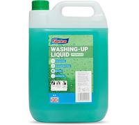 EasyClean Washing Up Liquid 5L Refill - Fresh Lemon Fragrance Non Bio & Skin Sensitive Friendly Dish Wash Cleaner Plant Based & Cruelty Free - Kitchens Cleaning Products