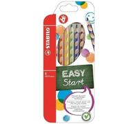Easycolors Wooden Crayons R 6 Colors Stabilo Top Quality
