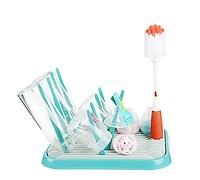 Easycomf Baby Bottle Drying Rack Dryer Space Saving Travel Holder for Pump Cup Plastic Accessories